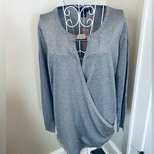 NWT Silver Peck and Peck Sweater